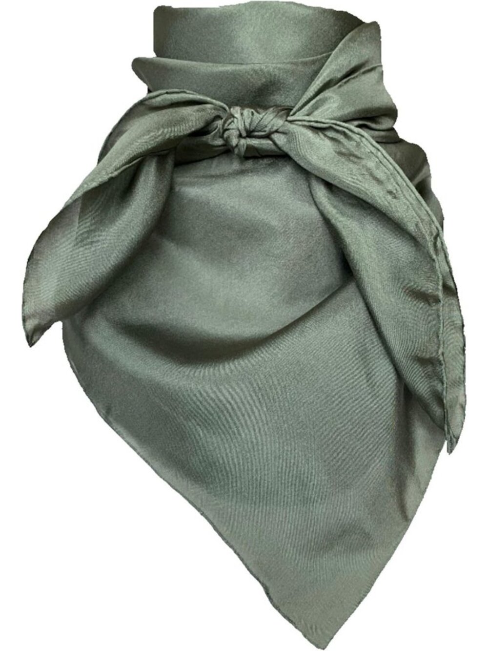 100% Silk Cowboy Wild Rag Scarf Bandana - Multiple Colors, L 34.5" & XL 42